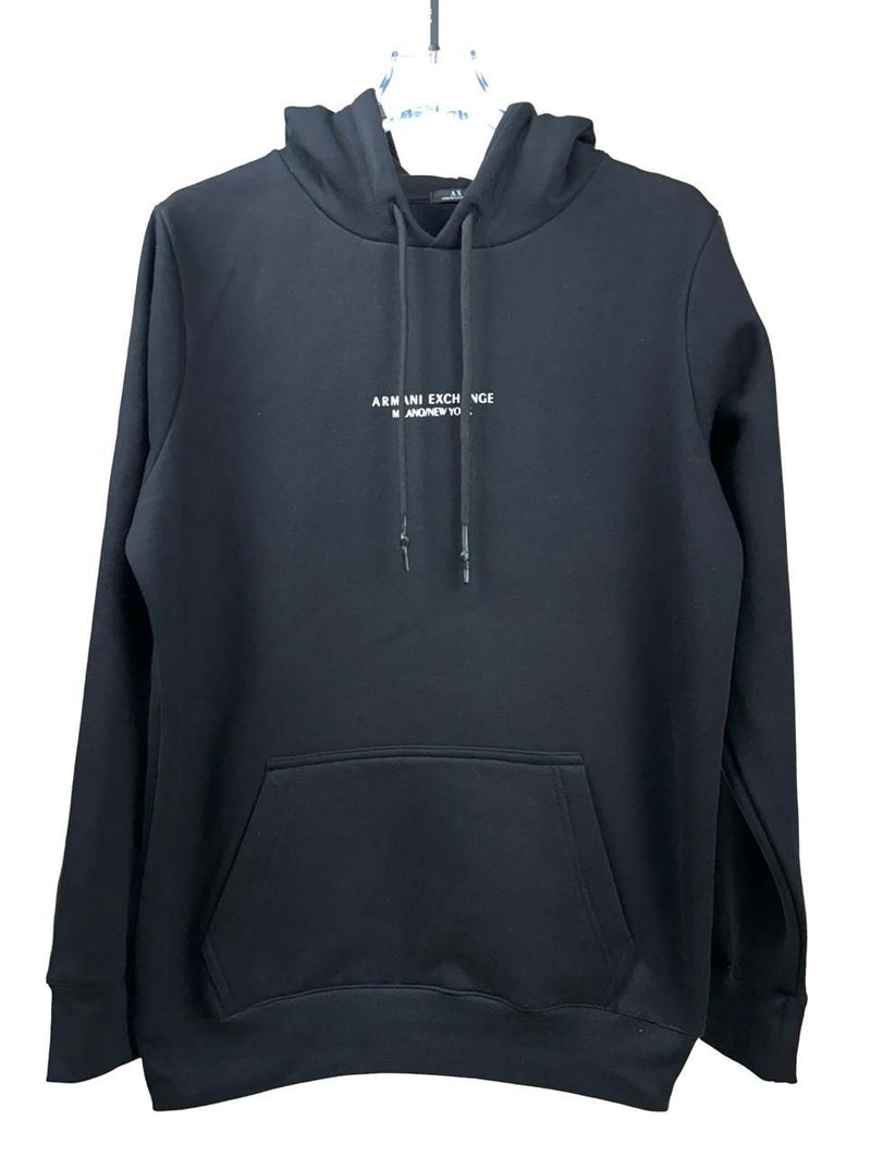 Moletom Armani Exchange - Preto com capuz