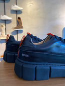 Sapatênis Boss - Preto em couro