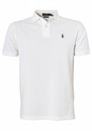 Camisa Gola Polo Ralph Lauren Masculina Custom Fit - Branca