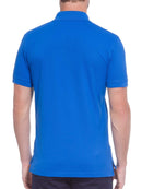 Camisa Gola Polo Tommy Hilfiger Masculina Coupe Sur Ivy - Azul Royal