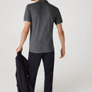Camisa Gola Polo Lacoste Classic Fit Cinza
