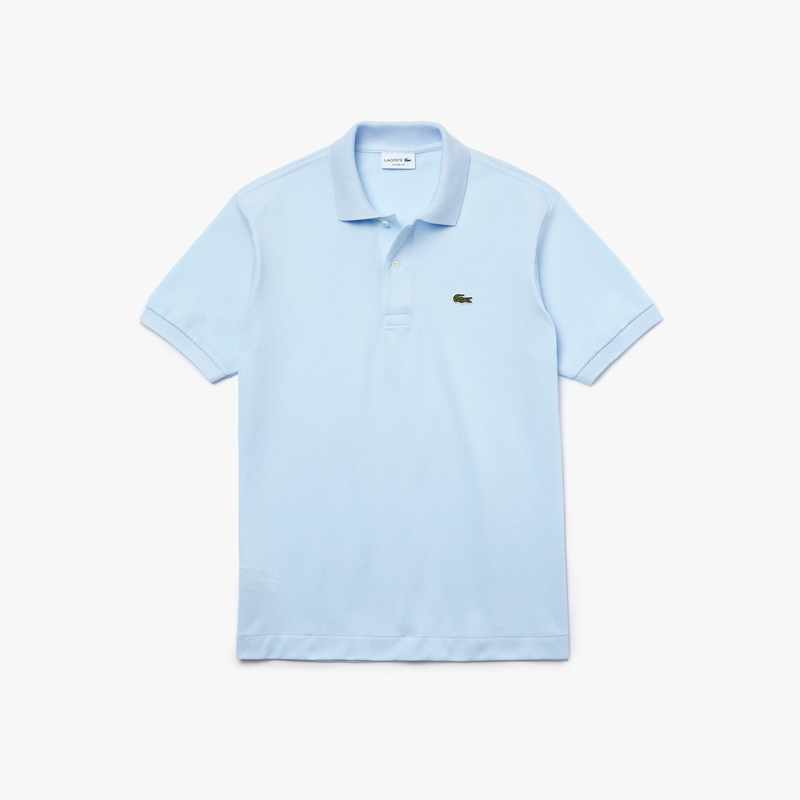 Camisa Gola  Polo Lacoste Regular Fit Azul Claro