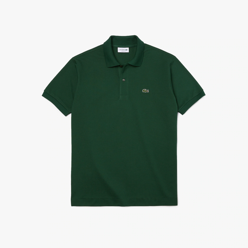 Camisa Gola Polo Lacoste Regular Fit Verde Bandeira