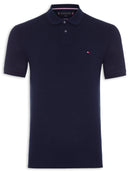 Camisa Gola Polo Tommy Hilfiger Masculina Coupe Sur Ivy - Azul Marinho