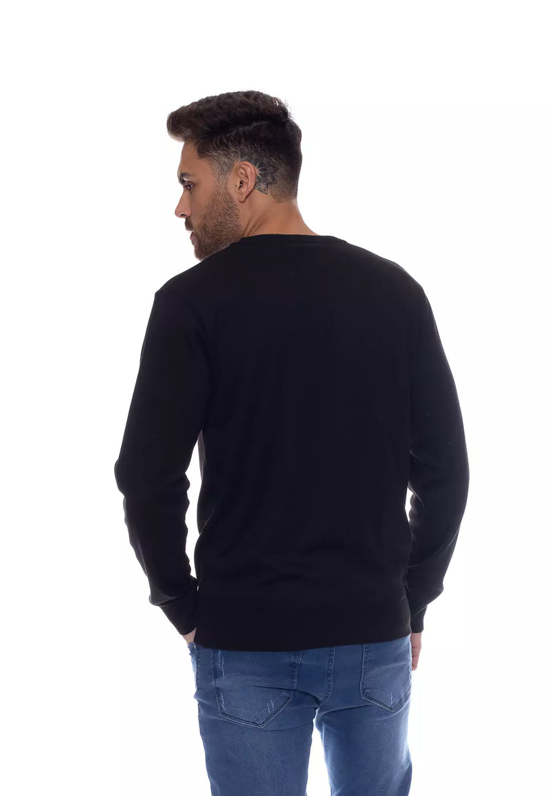 SUETER MASCULINO G/O - PRETO | 49729