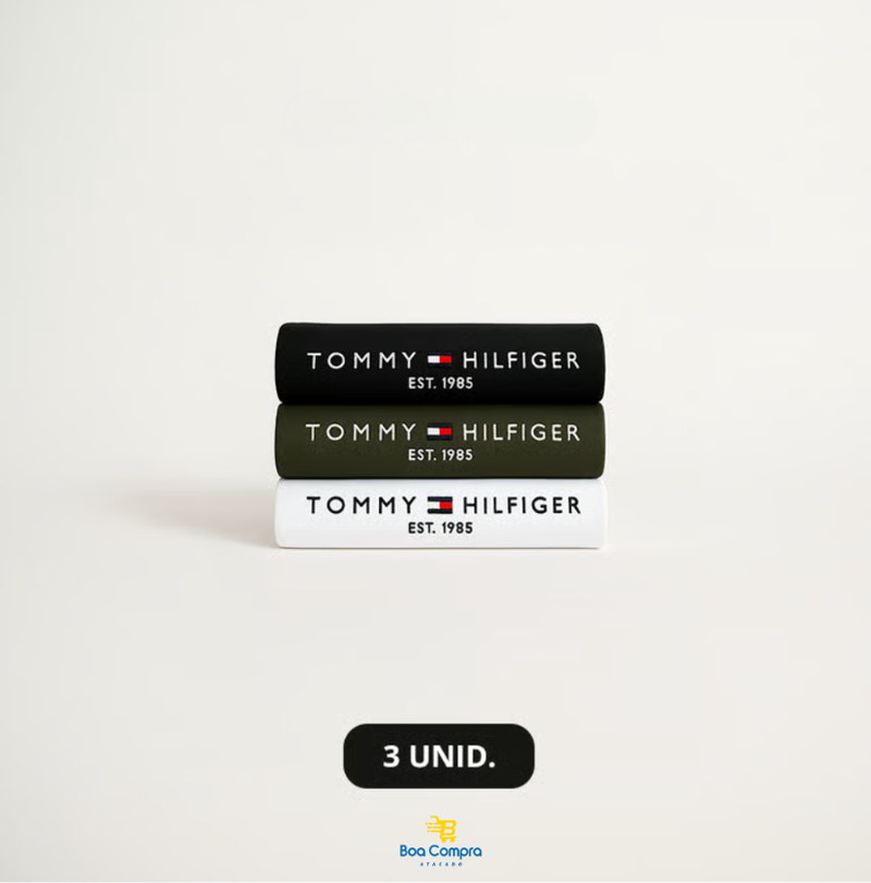 Kit 3 Camisetas Tommy 1985