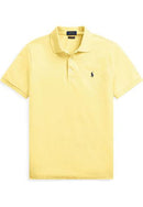Camisa Gola Polo Ralph Lauren Masculina Custom Fit - Amarelo Claro