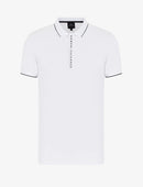 Camisa Polo Armani Exchange Slim Fit - Branca