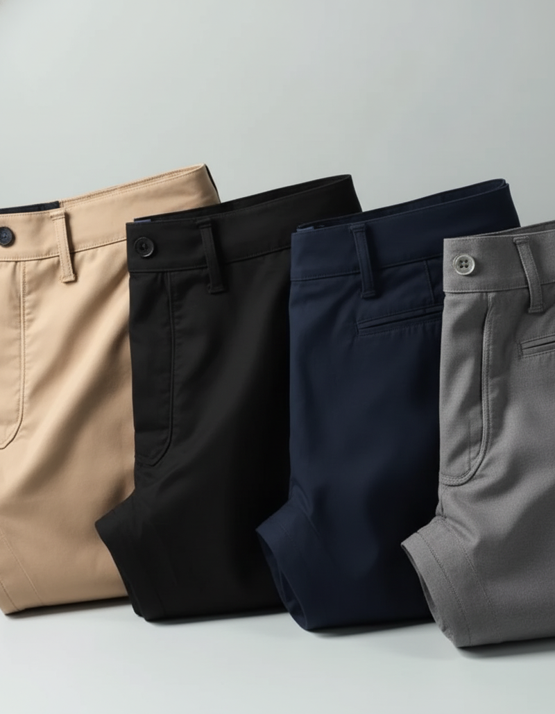 Bermuda Masculina Sarja Premium - Kit 4 Unidades