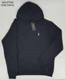 Moletom Ralph Lauren Icon Hood - Preto