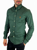 Camisa Social Ralph Lauren Oxford - Verde
